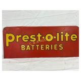 Presto-O-Lite Batteries Rack Sign, 22in x 9in