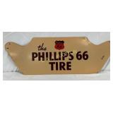 Org. Phillips 66 Tire Rack Sign 22in x 8in