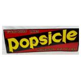 36×12 Emb. Popsicle Self-Framed Sign