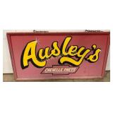 Ausley's Chevelle Parts DS Wooden Sign, 50×25in.