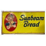 Emb Sunbeam Bread Metal Sign, 71 x 35 Inches