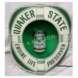 Quaker State Light-Up Cardboard Store Display with