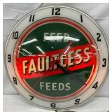 15in. Faultless Feeds Double-Bubble Clock
