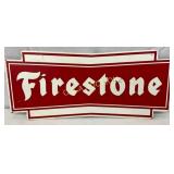 Inch Firestone Bow Tie Sign 13×5 1/2