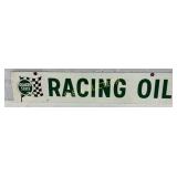 1967 DS Metal Quaker State Racing Oil Sign 26×5in.
