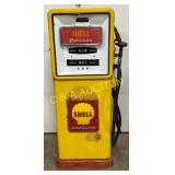 Bowser Model 595G Shell Gas Pump, Unrestored