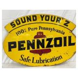 1966 DS Pennzoil Sign, 31 x 22 In.