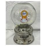 Ford 1-Cent Gum Machine with Glass Globe, Tabletop