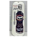 Grapette Soda Metal Thermometer, 6 in x 16 in