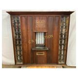 Early U.S. Post Office Counter-Top Post Box Unit b