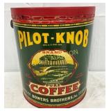 Pilot-Knob Brand 5-Pound Coffee Can by Bowers Brot