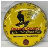 Orange County Electric Heat Co. Glass Thermometer