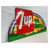 7-Up The Uncola' Metal  Sign, 24in x 12in