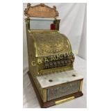 National Cash Register Model 313 with Brass and Ma