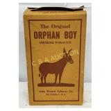 Vintage Orphan Boy' Smoking Tobacco Box by John W