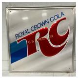 23 1/2-Inch Emb Metal Royal Crown Cola Sign