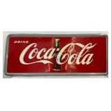 Coca-Cola Self-Framed Metal Sign, Single-Sided wit