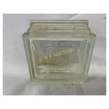 Pittsburgh PC Corning Glass Bank, 3 1/2 x 2 Inches