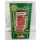 A-Kamil Tip Shoe Laces Cardboard Display, 5 1/2 x