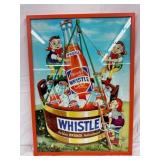Dated 1951 Framed Whistle Golden Orange Refreshmen