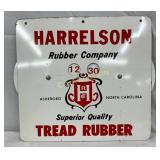 Harrelson Rubber Company Tire Tread Gauge Sign, Me