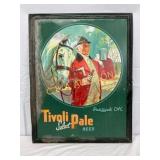Tivoli Select Pale Beer Self Framed Metal Advertis