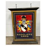Radcliffe Arms Wooden Self-Framed Double-Sided Met