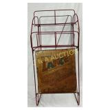 Lance 4-Jar Rack With Sign, 15in x 36in