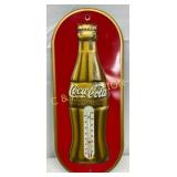 Emb. 1937 Coca-Cola Thermometer, 7×16