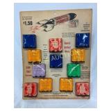 Cardboard Display for Super-Power Batteries with O