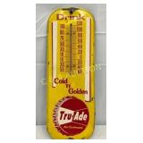 Tru-Ade 6×16 Inch Metal Advertising Thermometer