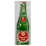 B-1 Lemon Lime Soda Die-Cut Metal Bottle Sign, 194