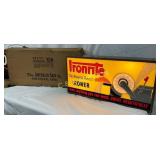 Illuminated Adv Sign for Ironrite Ironer by The Am