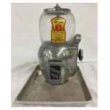 8 1/2 x 11 Mighty Midget' 5-Cent Gumball Machine