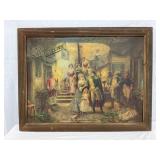 1916 Piedmont Cigarettes Advertising Sign Washing