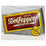 Dr Pepper '10-2-4´ Metal Flange Sign 24 1/2 x16