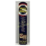 Mail Pouch Tobacco Therm, 8x39in Metal Convex Desi