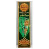 Emb. Sun Drop Thermometer, 8×27 Inches