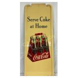 1947 Coca-Cola Pilaster Sign with Six-Pack Graphic