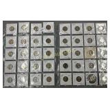 40 Washington Quarters in Protective Sleeves