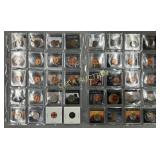 40 Pennies and Nickels in Protective Sleeves