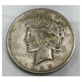 1923 Peace Silver Dollar Coin
