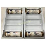 Four 2009 Lincoln Cent Rolls in Mint Packaging