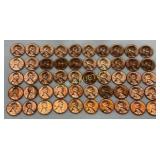 50 1964 Lincoln Memorial Pennies