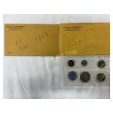 Two U.S. Philadelphia Mint Silver Proof Sets, 1963