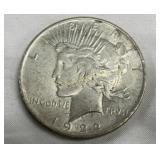 1922 90% Silver Peace Dollar Coin