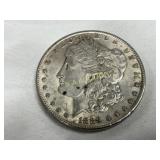 1889 Silver Morgan Dollar Coin