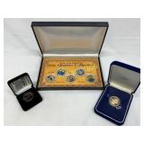 3 Coin Collectibles Including State Quarter Set, F