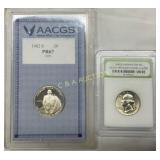 1982-S George Washington Half Dollar PR67 and 1958