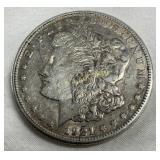 1921 Morgan Silver Dollar, 90% Silver Composition